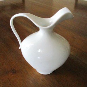Royal Porzellan Bavaria KPM Solid White Pitcher 5-1/4" Inch Germany